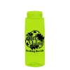 Garyline® Flair Tritan® Renew Bottle with Flip-Straw Lid - 26 oz. - Translucent Lime Green