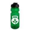 24 oz. UpCycle Sports bottle with USA Flip lid - Translucent Green