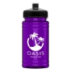 Garyline® Mini RPET Bottle with Push-Pull Lid - 16 oz. - Translucent Violet