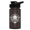 Garyline® Mini RPET Bottle with Drink-Thru Lid - 16 oz. - Smoke