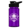 Garyline® Mini RPET Bottle with Drink-Thru Lid - 16 oz. - Translucent Violet