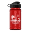 Garyline® Mini RPET Bottle with Flip Lid - 16 oz. - Translucent Red