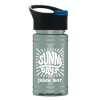 Garyline® Mini RPET Bottle with Pop-Up Lid - 16 oz. - Glacier Blue