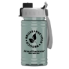 Garyline® Mini RPET Bottle with Quick-Snap Lid - 16 oz. - Glacier Blue
