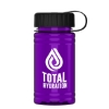 Garyline® Mini RPET Bottle with Tethered Lid - 16 oz. - Translucent Violet