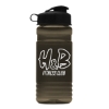 Garyline® RPET Bottle with Flip Lid - 20 oz. - Smoke