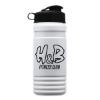 Garyline® RPET Bottle with Flip Lid - 20 oz. - White