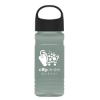 Garyline® RPET Bottle with Oval Crest Lid - 20 oz. - Glacier Blue
