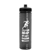 Garyline® Slim Fit RPET Bottle with Push-Pull Lid - 24 oz. - Smoke