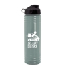 Garyline® Slim Fit RPET Bottle with Flip Lid - 24 oz. - Glacier Blue