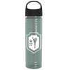 Garyline® Slim Fit RPET Bottle with Oval Crest Lid - 24 oz. - Glacier Blue