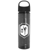 Garyline® Slim Fit RPET Bottle with Oval Crest Lid - 24 oz. - Smoke