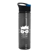 Garyline® Slim Fit RPET Bottle with Pop-Up Lid - 24 oz. - Smoke