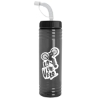 Garyline® Slim Fit RPET Bottle with Straw Lid - 24 oz. - Smoke