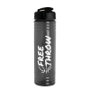 Garyline® Slim Fit RPET Bottle with Flip-Top Lid - 24 oz. - Smoke