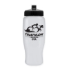 Garyline® Poly+ Recycled Bottle with Push-Pull Lid - 27 oz. - White