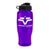 Garyline® Poly+ Recycled Bottle with Flip Lid - 27 oz. - Translucent Violet
