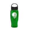 Garyline® Poly+ Recycled Bottle with Oval Crest Lid - 27 oz. - Translucent Green