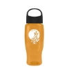 Garyline® Poly+ Recycled Bottle with Oval Crest Lid - 27 oz. - Translucent Orange