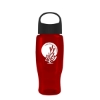 Garyline® Poly+ Recycled Bottle with Oval Crest Lid - 27 oz. - Translucent Red