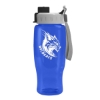 Garyline® Poly+ Recycled Bottle with Quick-Snap Lid - 27 oz. - Transparentblue