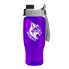 Garyline® Poly+ Recycled Bottle with Quick-Snap Lid - 27 oz. - Transparent Violet
