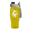 Garyline® Poly+ Recycled Bottle with Quick-Snap Lid - 27 oz. - Transparentyellow
