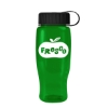 Garyline® Poly+ Recycled Bottle with Tethered Lid - 27 oz. - Translucent Green