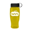 Garyline® Poly+ Recycled Bottle with Tethered Lid - 27 oz. - Translucent Yellow