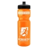 Garyline® Champ Recycled Bottle with Push-Pull Lid - 28 oz. - Translucent Orange
