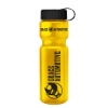 Garyline® Champ Recycled Bottle with Tethered Lid - 28 oz. - Translucent Yellow