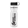 Garyline® Champ Recycled Bottle with Tethered Lid - 28 oz. - White