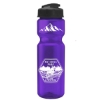 Garyline® Champ Recycled Bottle with Flip-Top Lid - 28 oz. - Translucent Violet