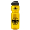 Garyline® Champ Recycled Bottle with Flip-Top Lid - 28 oz. - Translucent Yellow