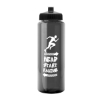 Garyline® Slim Fit RPET Bottle with Push-Pull Lid - 32 oz. - Smoke
