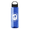 Garyline® Slim Fit RPET Bottle with Oval Crest Lid - 32 oz. - Royal Blue