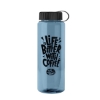 Garyline® Slim Fit RPET Bottle with Tethered Lid - 32 oz. - Glacier Blue