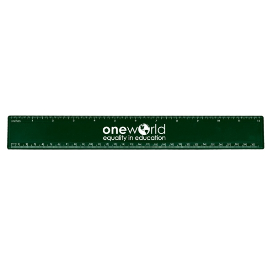 Garyline® 12" Standard Ruler - Dark Green