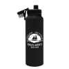 Garyline® Goliath Stainless Steel Bottle with Spout Lid - 33 oz. - Black