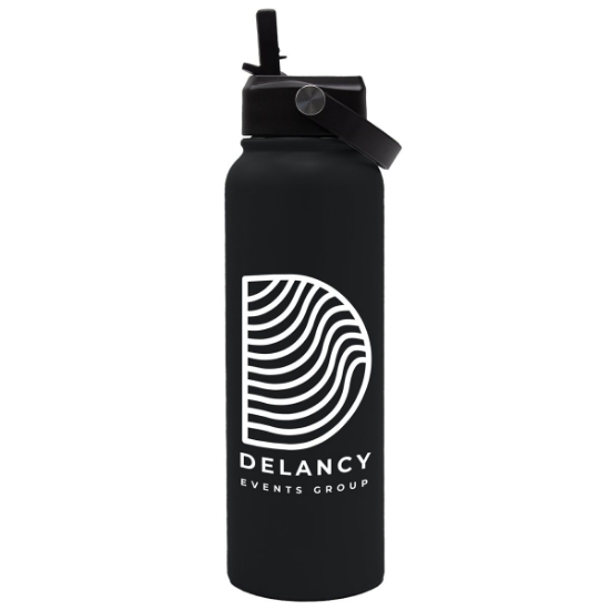 Garyline® Goliath Stainless Steel Bottle with Flip-Straw Lid - 33 oz. - Sb1000d