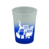 Garyline® Cups-on-the-Go Color-Changing Stadium Cup - 12 oz. - Frost to Blue