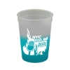 Garyline® Cups-on-the-Go Color-Changing Stadium Cup - 12 oz. - Frost to Teal