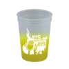 Garyline® Cups-on-the-Go Color-Changing Stadium Cup - 12 oz. - Frost to Yellow