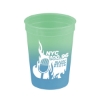 Garyline® Cups-on-the-Go Color-Changing Stadium Cup - 12 oz. - Green to Blue
