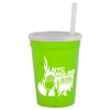 Garyline® Cups-on-the-Go Sport Sipper - 12 oz. - Lime Green