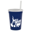 Garyline® Cups-on-the-Go Sport Sipper - 12 oz. - Navy Blue