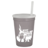 Garyline® Cups-on-the-Go Sport Sipper - 12 oz. - Smoke