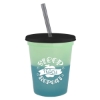 Garyline® Cups-on-the-Go Color-Changing Sport Sipper - 16 oz. - Green to Blue