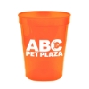 Garyline® Cups-on-the-Go Translucent Stadium Cup - 16 oz. - Translucentneonorange