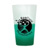 Garyline® Cups-on-the-Go Color-Changing Stadium Cup - 22 oz. - Frost to Green